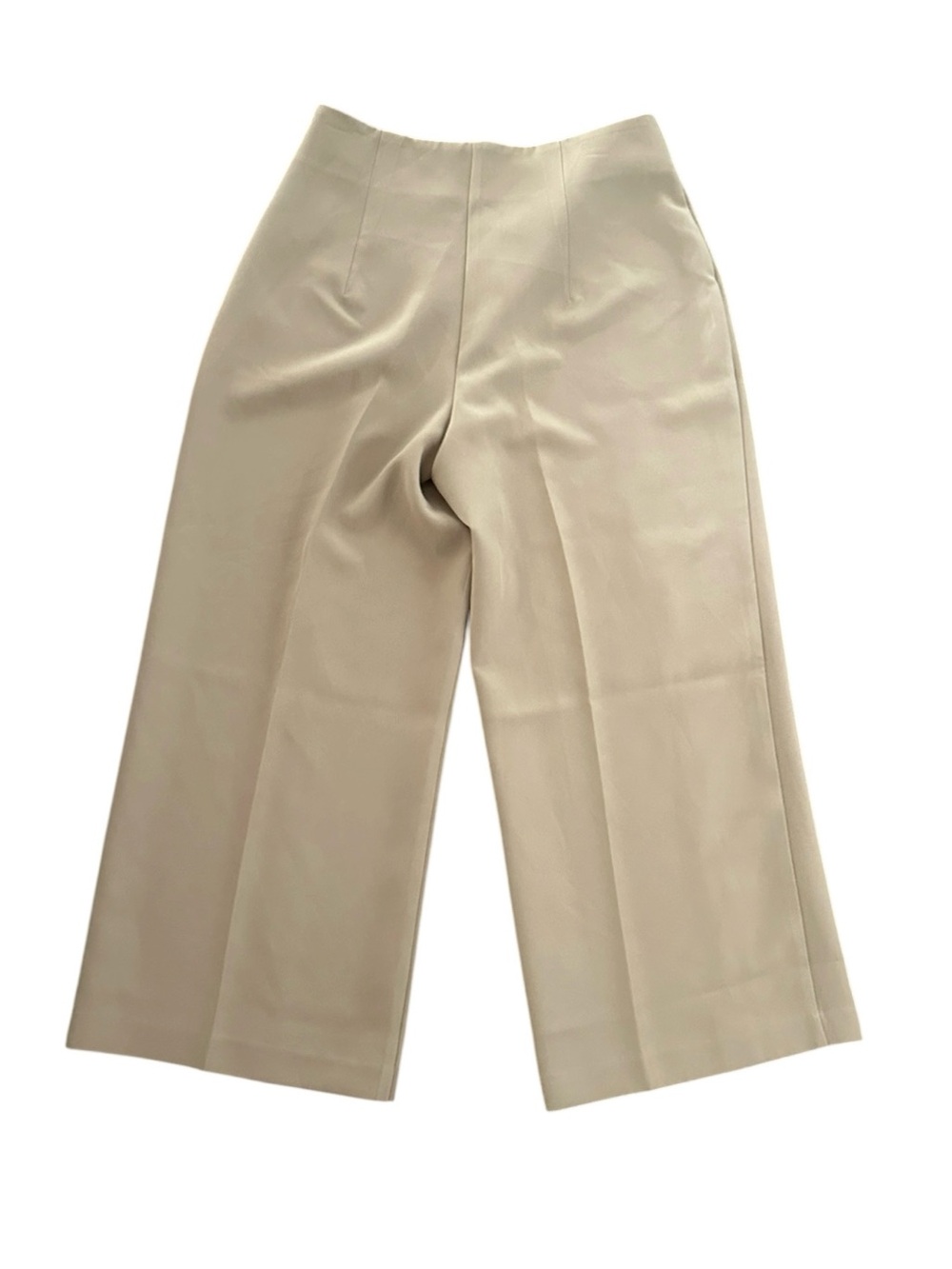 NWOT Nine West Women’s 12 Beige High Rise Wide Leg Career Pants